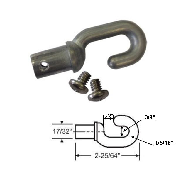 Replacement Hook Drive for Skylight and Awning Poles  | 3995SP
